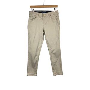 Democracy Womens Absolution Khaki Pants 4P Cotton Blend Made In China